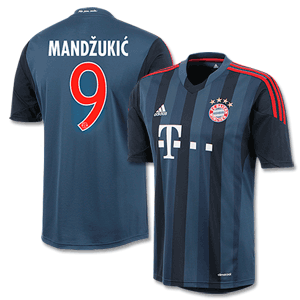 Bayern Munich 3rd Mandzukic Shirt 2013 2014
