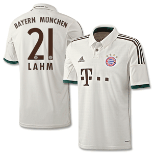 Bayern Munich Away Lahm Shirt 2013 2014
