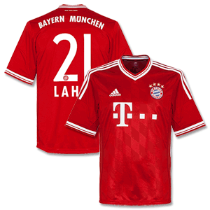 Bayern Munich Boys Home Shirt 2013 2014 + Lahm 21