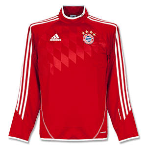 Bayern Munich Red L/S Training Top 2013 2014