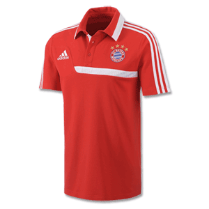 Bayern Munich Red Polo Shirt 2013 2014