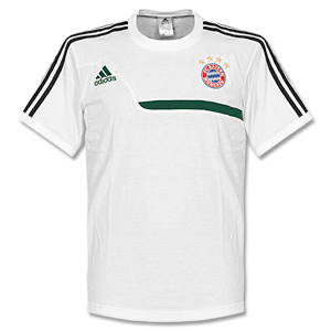Bayern Munich White T-Shirt 2013 2014