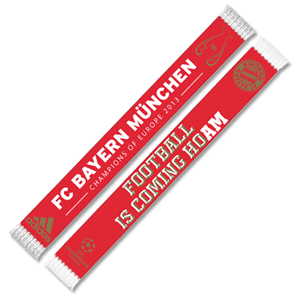 adidas Bayern Munich Champions League Winners Scarf