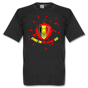 Belgium Devil T-Shirt - Black
