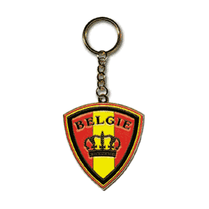 Belgium Enamel Keyring