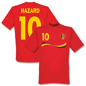 Belgium Hazard T-shirt - Red