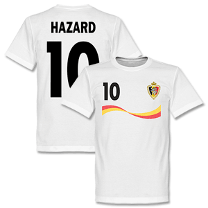 Belgium Hazard T-shirt - White