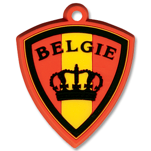 Belgium PVC Keyring