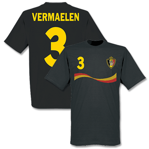 Belgium Vermaelen T-shirt - Black
