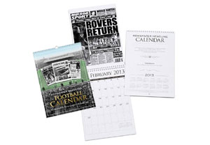 Blackburn Football Club A4 Personalised Calendar