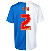Blackburn Rovers Home Shirt 2013/14 - Kids with Orr 2 printing