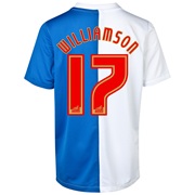 Blackburn Rovers Home Shirt 2013/14 - Kids with Williamson 17 printing