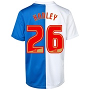 Blackburn Rovers Home Shirt 2013/14 with Hanley 26 printing