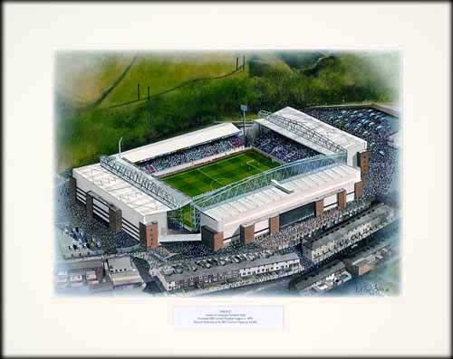 Blackburn Rovers - Stadium Print