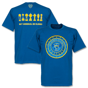 Boca Juniors Rey Mundial del Clubes T-Shirt - Royal