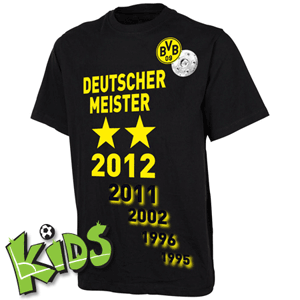 2012 Borussia Dortmund Champions T-Shirt - Boys