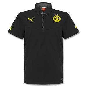 Borussia Dortmund Black Polo Shirt 2013 2014
