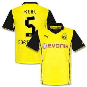 Borussia Dortmund Champions League Kehl Shirt 2013 2014