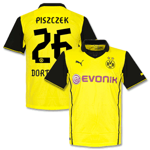 Borussia Dortmund Champions League Piszczek Shirt 2013 2014