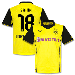 Borussia Dortmund Champions League Sahin Shirt 2013 2014