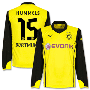 Borussia Dortmund L/S Champions League Hummels Shirt 2013 2014