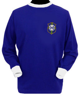 Brazil 1966 World Cup Childrens Shirt