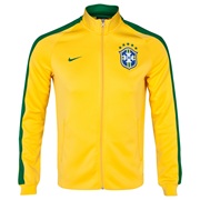 Brazil Authentic N98 Track Jacket - Kids Yellow