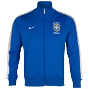 Brazil Authentic N98 Track Jacket - Varsity Royal/White/White