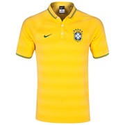 Brazil Authentic Polo Yellow