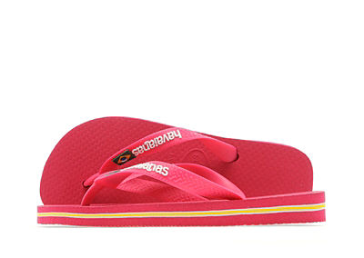 Havaianas Brazil Logo Flip Flops Childrens
