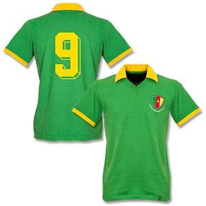 1982 Cameroon WC Shirt + No 9