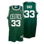 Boston Celtics Road Soul Swingman Jersey - Larry Bird - Mens