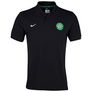 Celtic Authentic Grand Slam Polo - Mens Black