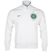 Celtic Authentic N98 Track Jacket - White/Victory Green