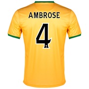 Celtic Away Shirt 2013/14 - Kids with Ambrose 4 printing