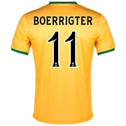 Celtic Away Shirt 2013/14 - Kids with Boerrigter 11 printing