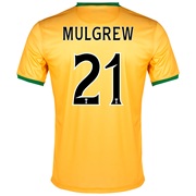 Celtic Away Shirt 2013/14 - Kids with Mulgrew 21 printing