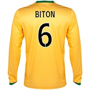 Celtic Away Shirt 2013/14 - L/S- Unsponsored with Biton 6 printing