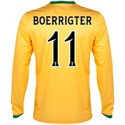Celtic Away Shirt 2013/14 - Long Sleeved with Boerrigter 11 printing
