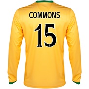 Celtic Away Shirt 2013/14 - Long Sleeved with Commons 15 printing