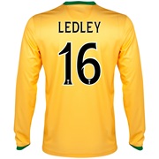 Celtic Away Shirt 2013/14 - Long Sleeved with Ledley 16 printing