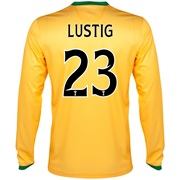 Celtic Away Shirt 2013/14 - Long Sleeved with Lustig 23 printing