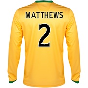 Celtic Away Shirt 2013/14 - Long Sleeved with Matthews 2 printing