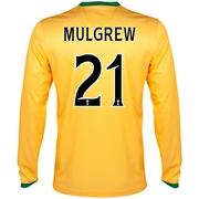 Celtic Away Shirt 2013/14 - Long Sleeved with Mulgrew 21 printing