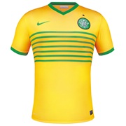 Celtic Away Shirt 2013/14- Unsponsored with B.Kayal 33 printing