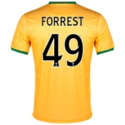 Celtic Away Shirt 2013/14 - With Sponsor with Forrest 49 printing