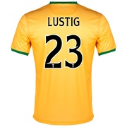 Celtic Away Shirt 2013/14 - With Sponsor with Lustig 23 printing