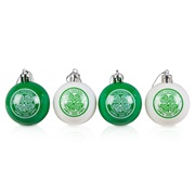 Celtic Christmas Baubles - 4 Pack
