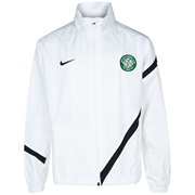 Celtic Comp Sideline Jacket - White - Kids