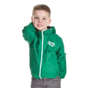 Celtic Essentials The Bhoys Hooded Shower Jacket - Tiller Green - Boys